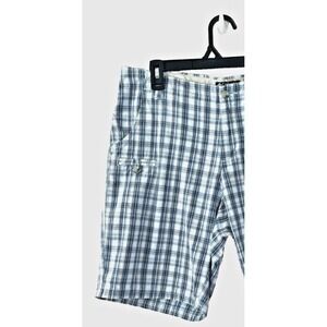 VTG Y2K Columbia Women Bermuda 10 Short Plaid Mid Rise Golf Tennis Pickleball